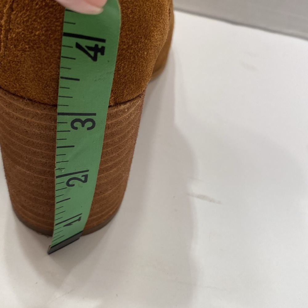 STEVE MADDEN, Style: ADDY, Leather Ankle Boots, Size: 6M, Color: Cognac - Picture 7 of 13